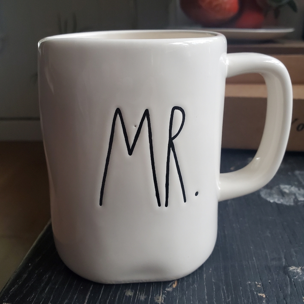 Rae Dunn "Mr" Ceramic Mug 12oz Wedding Husband